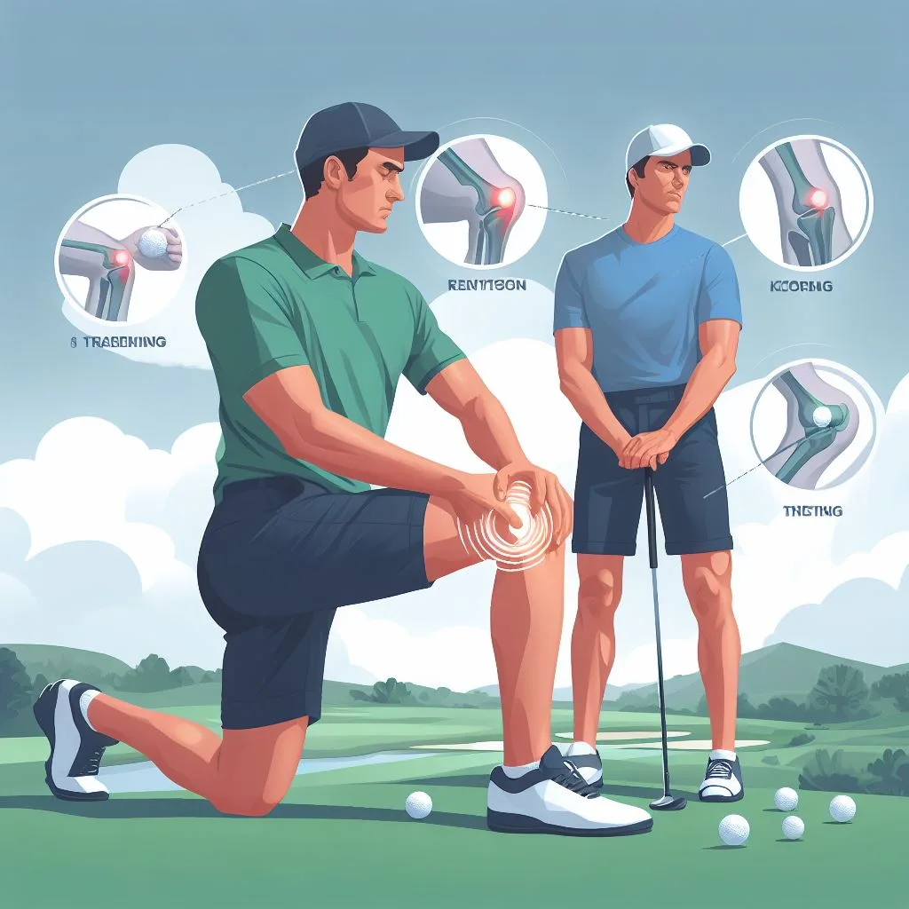 common golf knee injuries