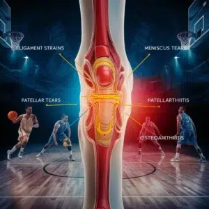 knee pain after basketball