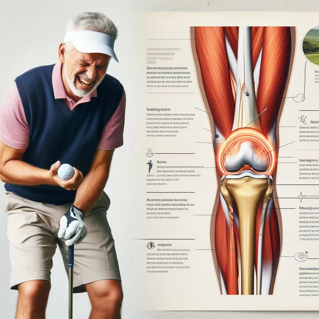 common golf knee injuries