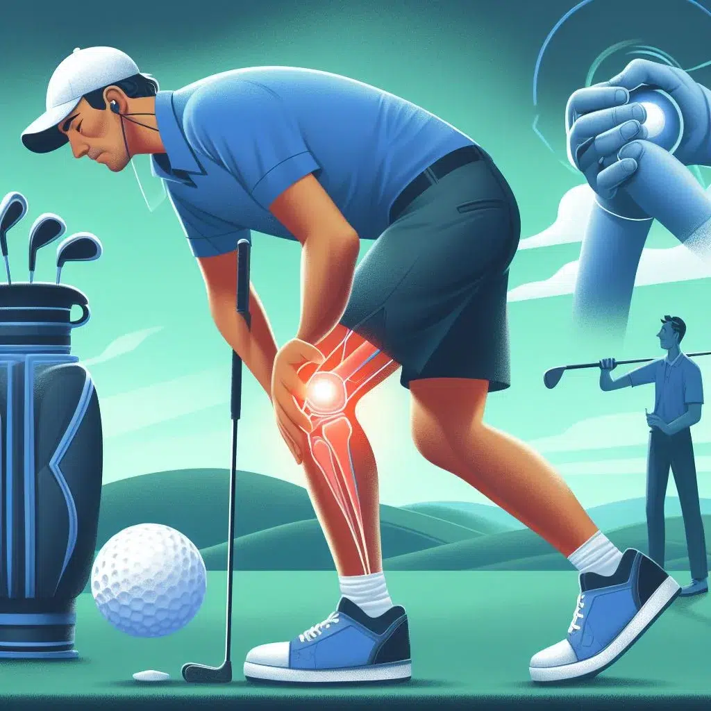 common golf knee injuries