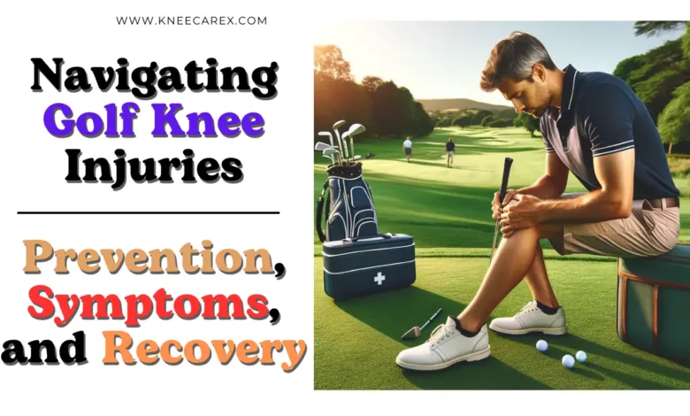 Navigating Golf Knee Injuries Prevention, Symptoms, and Recovery