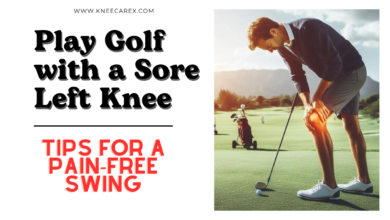 How to Play Golf with a Sore Left Knee Tips for a Pain-Free Swing