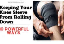 Keeping Your Knee Sleeve From Rolling Down