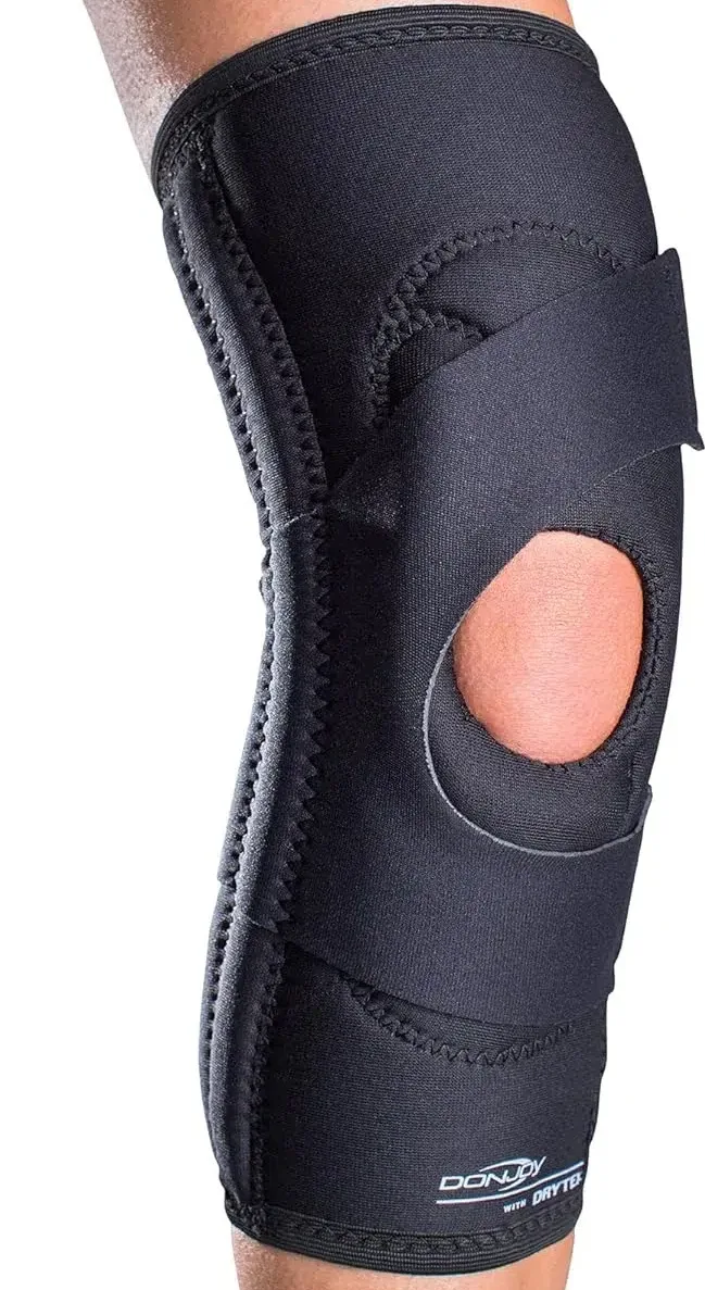 DonJoy Lateral J Patella Knee brace for bakers cyst