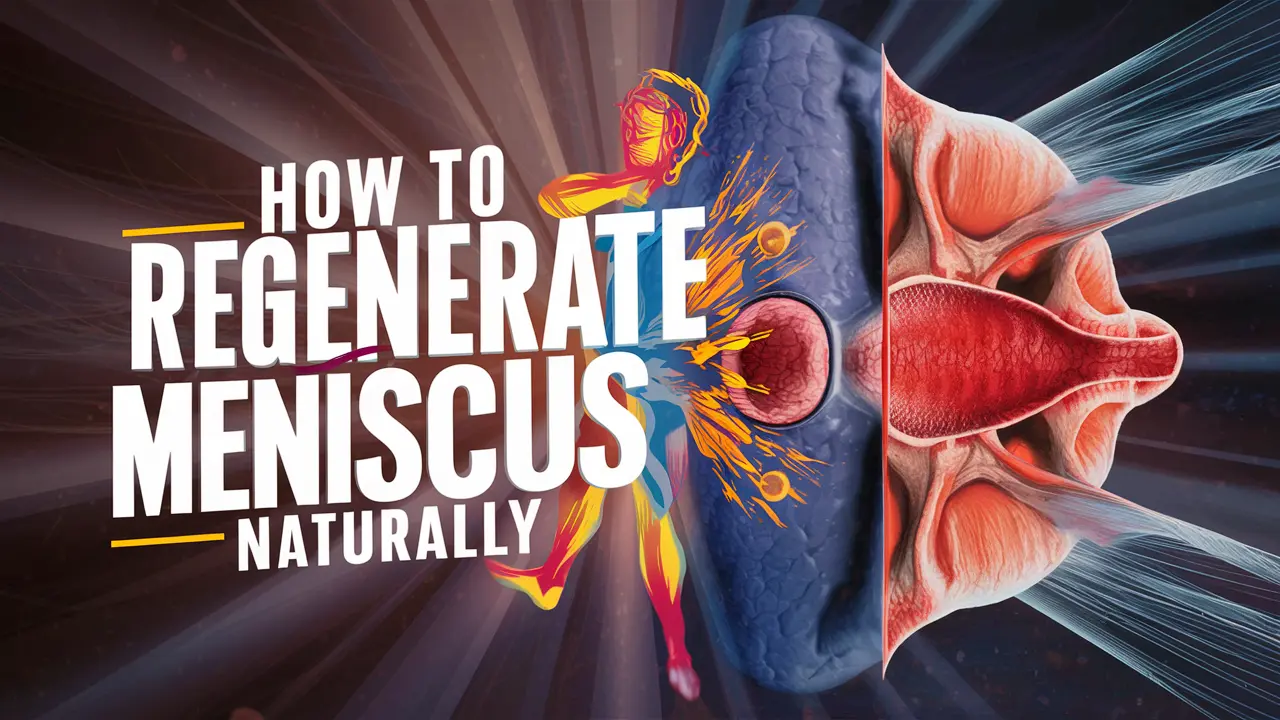 How to Regenerate Meniscus Naturally Heal Torn Meniscus Naturally